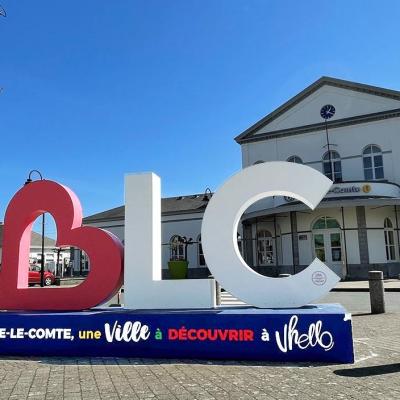 Braine-Le-Comte lettres XXL par C2KXXL