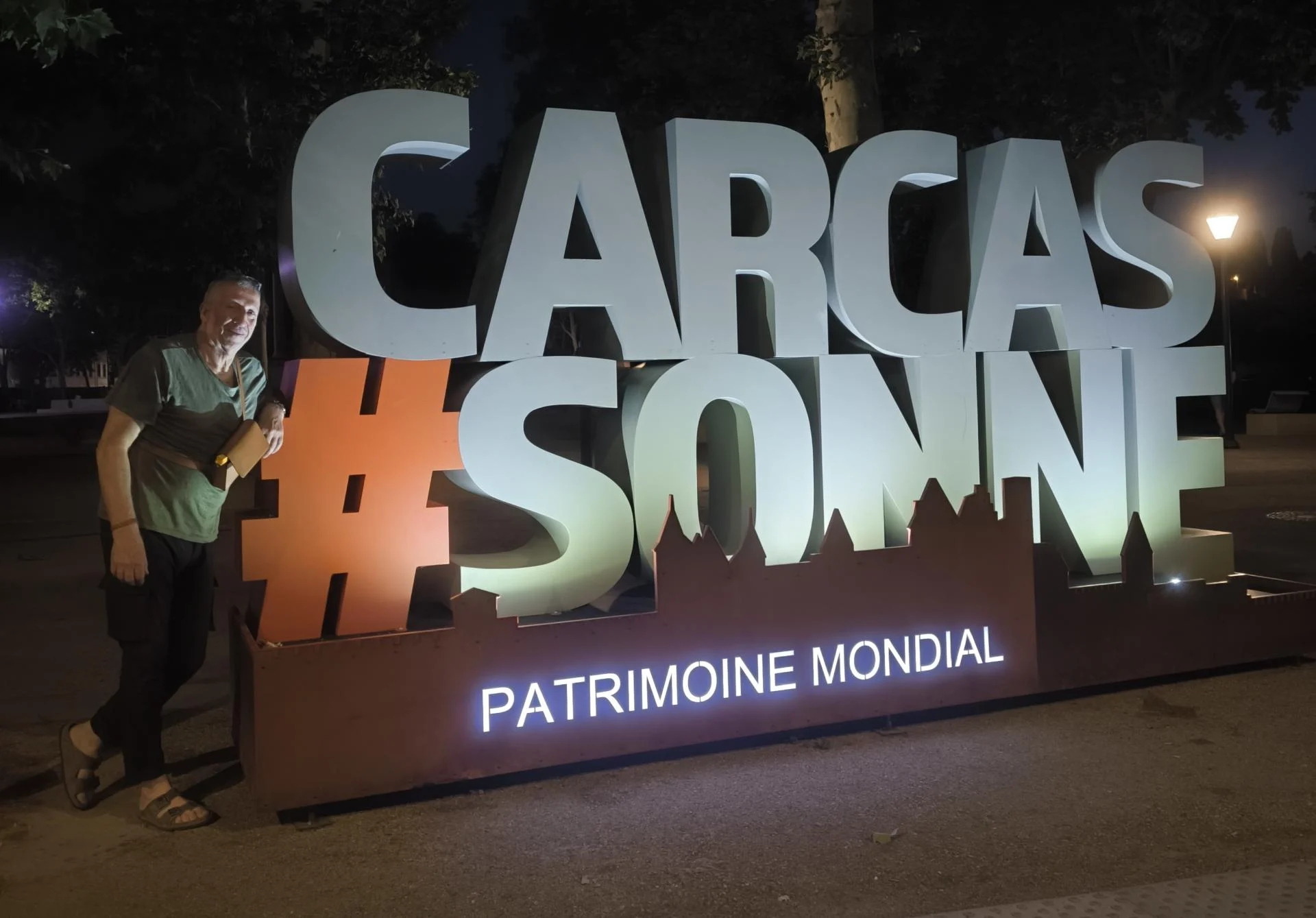 LETTRES GEANTES Carcassonne patrimoine mondial par C2K XXL