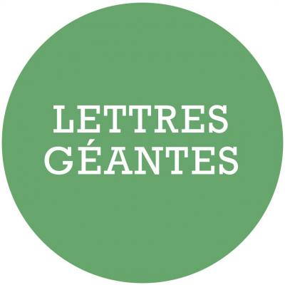 Lettres geantes titre bloc 1