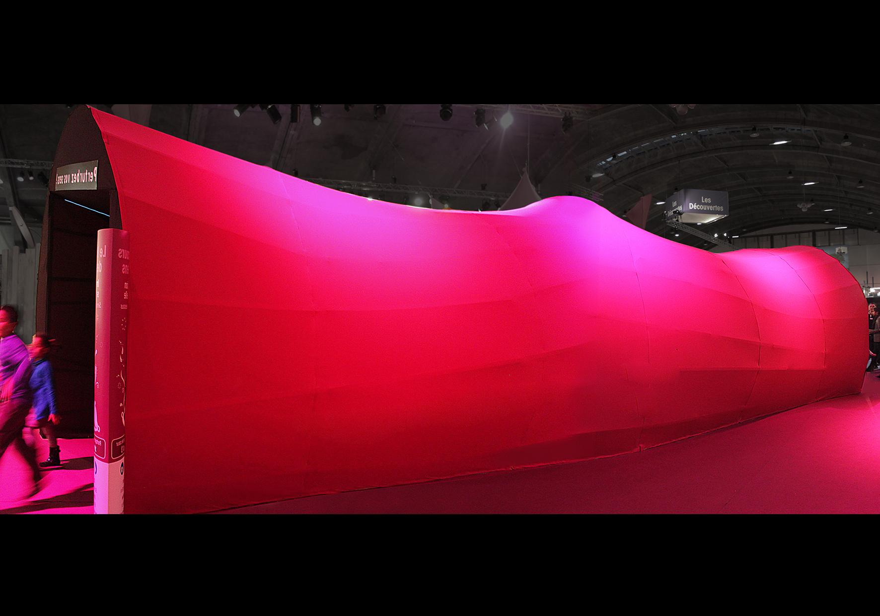 Tunnel sensoriel / Salon SISQA, Toulouse