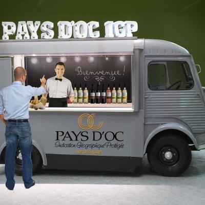 Wine truck Pays d'Oc, un stand insolite et convivial